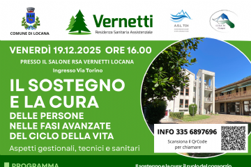 Convegno – Il Sostegno e la CURA NELLE FASI AVANZATE DELLA VITA