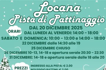 Apertura Pista di pattinaggio su ghiaccio