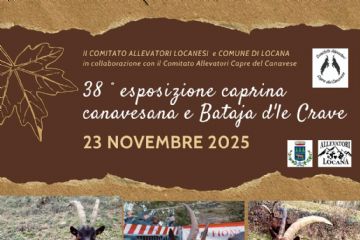38^ Esposizione caprina canavesana e Bataja d'le Crave