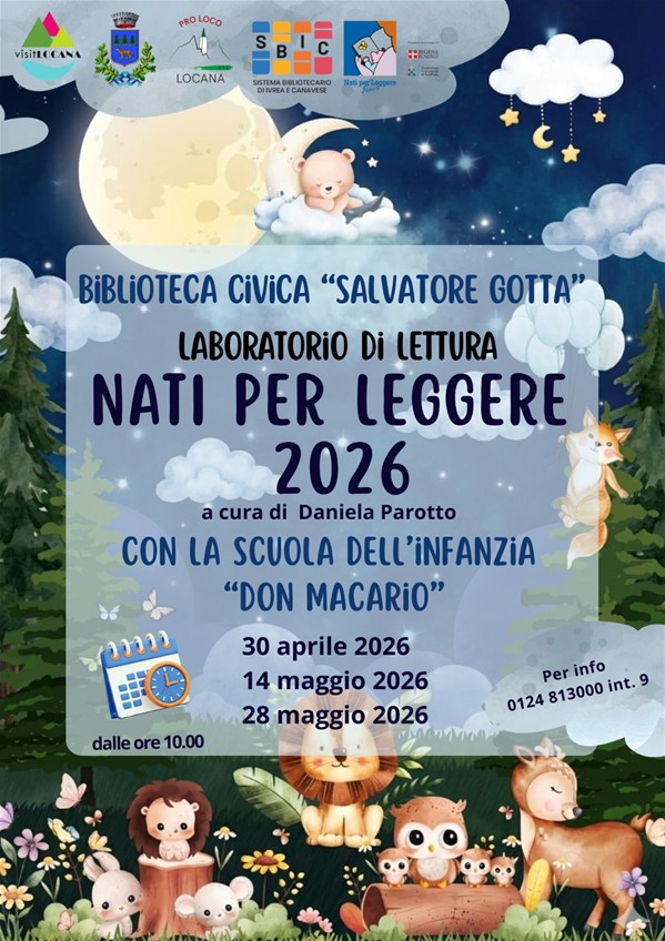 Laboratorio di lettura – Nati per Leggere 2026