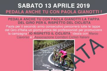 Pedala anche tu con Paola Gianotti!