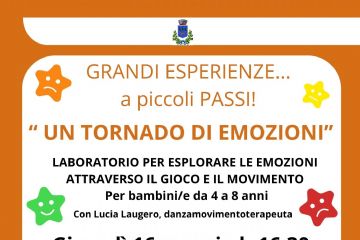 Grandi Esperienze... a piccoli passi! Un tornado di emozioni