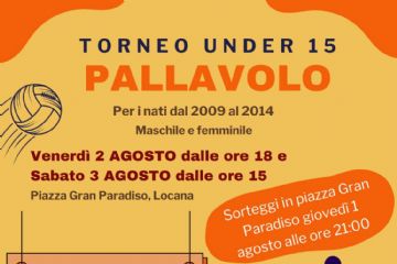 Torneo under 15 Pallavolo