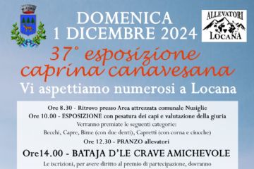 37^ Esposizione caprina canavesana