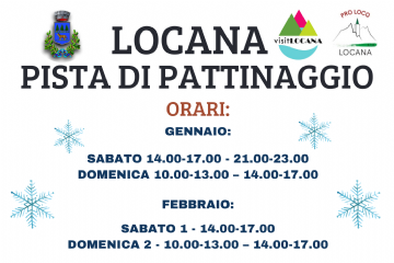Apertura Pista di pattinaggio su ghiaccio