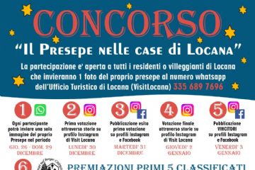 Concorso &quot;Il Presepe nelle case di Locana&quot;