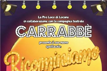 Spettacolo teatrale &quot;Ricominciamo&quot; - Annullato