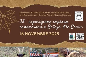 38^ Esposizione caprina canavesana e Bataja d&#39;le Crave