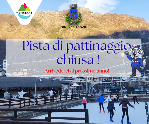 Chiusura Pista di Pattinaggio su ghiaccio