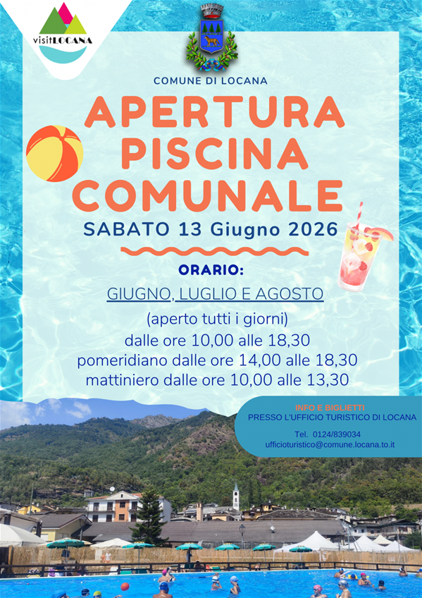 Apertura Piscina Comunale