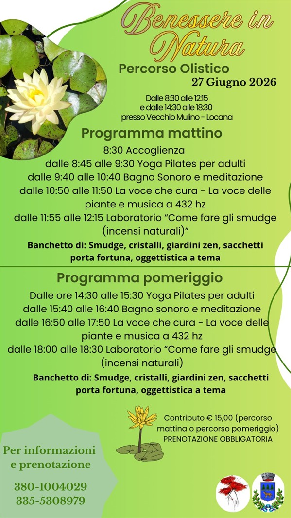 Benessere in Natura - Percorso Olistico