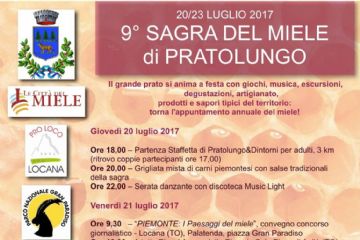 9^ Sagra del Miele di Pratolungo