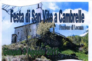 Festa di San Vito a Cambrelle - Locana
