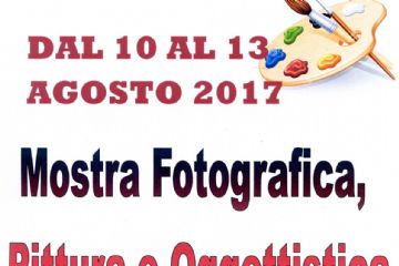 Mostra Fotografica, Pittura e Oggettistica