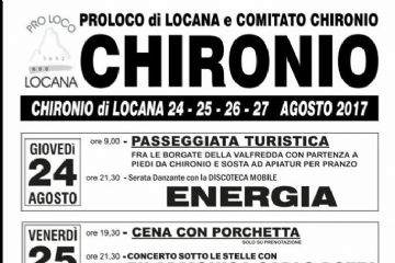 Festa a Chironio