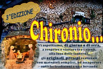 Chironio...e i presepi da scoprire
