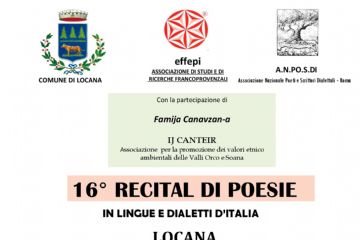 16&#176; Recital di Poesie