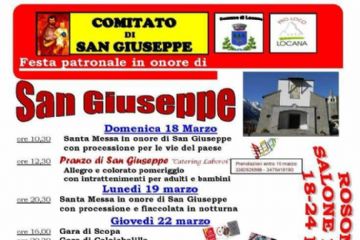 Festa patronale in onore di San Giuseppe