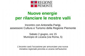 Incontro con Antonella Parigi, Ass. Cultura e RTurismo della Regione Piemonte