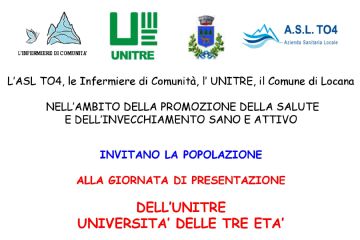 Giornata di presentazione  dell’UNITRE Universit&#224;’ delle tre et&#224;
