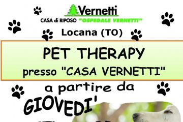 Pet Therapy presso &quot;Casa Vernetti&quot;