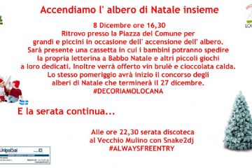 Accendiamo l&#39;albero di Natale insieme