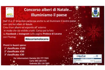 Concorso Alberi di Natale ...illuminiamo il paese