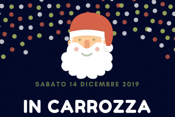 In carrozza con Babbo Natale