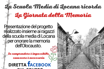 La scuola Media di Locana ricorda La Giornata della Memoria
