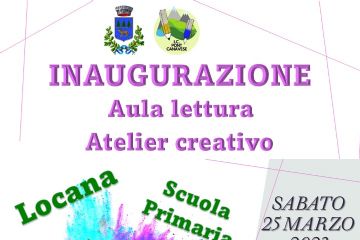Inaugurazione Aula Lettura Atelier Creativo