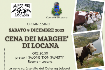 Cena dei Margh&#232; di Locana