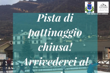 Chiusura Pista di Pattinaggio su ghiaccio